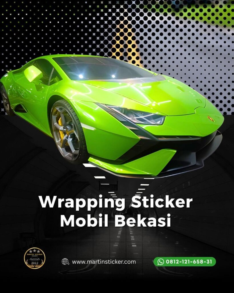 Wrapping Sticker Mobil Bekasi by Martin Sticker