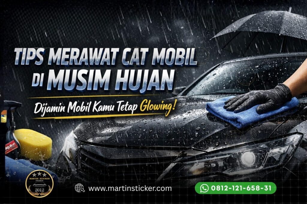 tips merawat cat mobil di musim hujan